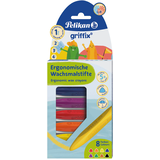 Artikelbild 1 für Pelikan griffix® Wachsmalstifte farbsortiert, 8 St., Artikelnummer 402513