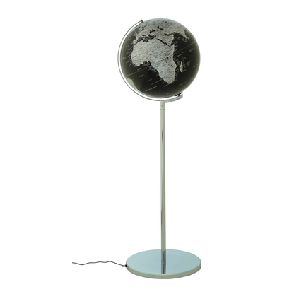 Artikelbild 3 für TROIKA® Leuchtglobus SOJUS LIGHT schwarz/silber, Artikelnummer 666069