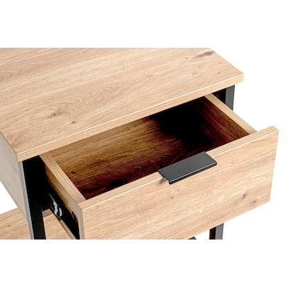 Artikelbild 5 für HAKU Möbel Beistelltisch quadratisch Spanplatte bergen-eiche 40,0 x 40,0 x 55,0 cm, 1 St., Artikelnummer 142389