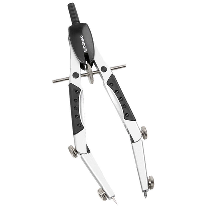 Artikelbild 4 für DONAU Zirkel Set silber/schwarz, 1 St., Artikelnummer 694079