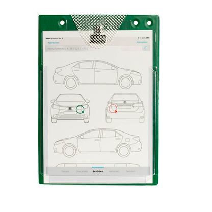 Artikelbild 2 für EICHNER Auftragstaschen Turbo grün für EICHNER Einstecktafel, Artikelnummer 262050