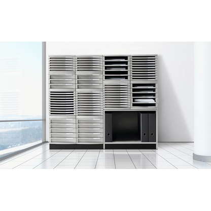 Artikelbild 2 für HAN Schubladenbox Contur dunkelgrau 1505-0-19D, DIN B4 mit 5 Schubladen, 1 St., Artikelnummer 182295