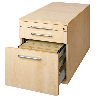 Artikelbild 6 für HAMMERBACHER Solid Rollcontainer ahorn 3 Auszüge 42,8 x 80,0 x 51,2 cm, Artikelnummer 293567