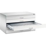 Artikelbild 1 für CP 7200 Planschrank lichtgrau 5 Schubladen 135,0 x 96,0 x 76,0 cm, 1 St., Artikelnummer 681977