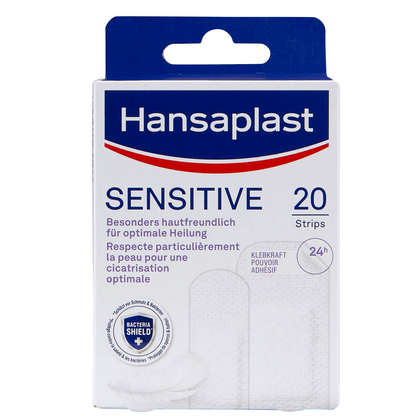 Artikelbild 3 für Hansaplast Pflaster SENSITIVE 46041 weiß, 20 St., Artikelnummer 148709