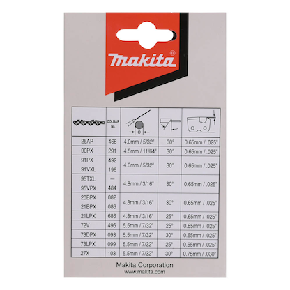 Artikelbild 3 für makita 91PX, 191H12-3 Sägekette 40,0 cm, 3/8 Zoll, 1,3 mm, Artikelnummer 495719