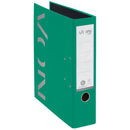 Artikelbild 6 für VON LEITZ Ordner grün Karton 8,0 cm DIN A4, 1 St., Artikelnummer 635916