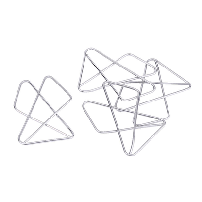 Artikelbild 2 für Gowi Kreuzklammern silber verzinkt, 50 St., Artikelnummer 721297