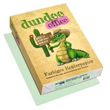 Artikelbild 1 für dundee Kopierpapier Color hellgrün DIN A4 80 g/qm 500 Blatt, Artikelnummer 451607