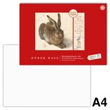 Artikelbild 1 für Edition Dürer Zeichenblock Dürer Hase DIN A4 100 g/qm, 18 Blatt, 1 Block, Artikelnummer 623793