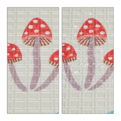 Artikelbild 8 für relaxdays Spielmatte Waldtiere weiß/bunt 195,0 x 150,0 cm, Artikelnummer 441962