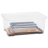 Artikelbild 1 für PAPERFLOW VIEW Aufbewahrungsbox 10,0 l transparent 36,5 x 26,5 x 14,5 cm, 1 St., Artikelnummer 735546