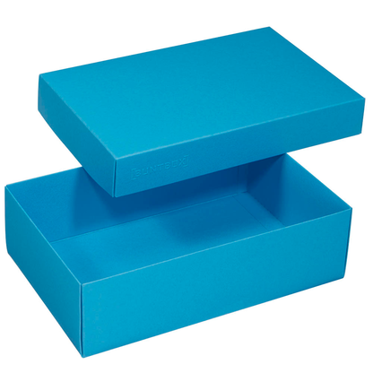 Artikelbild 3 für BUNTBOX L Geschenkboxen 3,6 l blau 26,6 x 17,2 x 7,8 cm, 2 St., Artikelnummer 303786