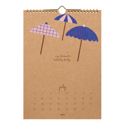 Artikelbild 10 für folia Kalender zum Selbstgestalten CRAFTY MEMORIES A4 jahresunabhängig, 1 St., Artikelnummer 692958