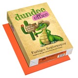 Artikelbild 1 für dundee Kopierpapier Color rotorange DIN A4 80 g/qm 500 Blatt, Artikelnummer 451629