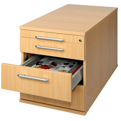 Artikelbild 6 für HAMMERBACHER Solid TC30 Rollcontainer buche 4 Auszüge 42,8 x 80,0 x 51,2 cm, Artikelnummer 293504