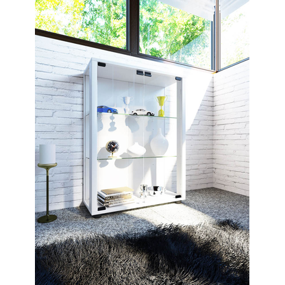 Artikelbild 2 für VCM my home Sintalo Vitrine weiß 2 Fachböden, Artikelnummer 781505