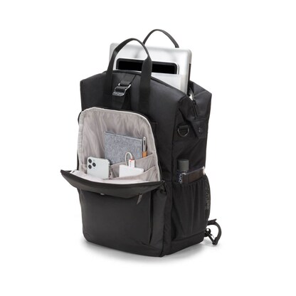 Artikelbild 6 für DICOTA Laptop-Rucksack Eco Dual GO für Microsoft Surface Kunstfaser schwarz bis 38,1 cm (15 Zoll), Artikelnummer 918538