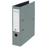 Artikelbild 1 für VON LEITZ Ordner grau Karton 8,0 cm DIN A4, 1 St., Artikelnummer 635959