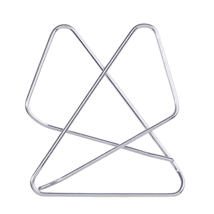 Artikelbild für Gowi Kreuzklammern silber verzinkt, 50 St., Artikelnummer 721351