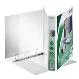 Artikelbild 1 für LEITZ Präsentationsringbücher 4-Ringe weiß 5,0 cm DIN A4, 6 St., Artikelnummer 596098