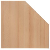 Artikelbild 1 für MÖBELPARTNER Verbindungsplatte buche, fünfeckig 65,0 x 65,0 x 2,2 cm, Artikelnummer 215313