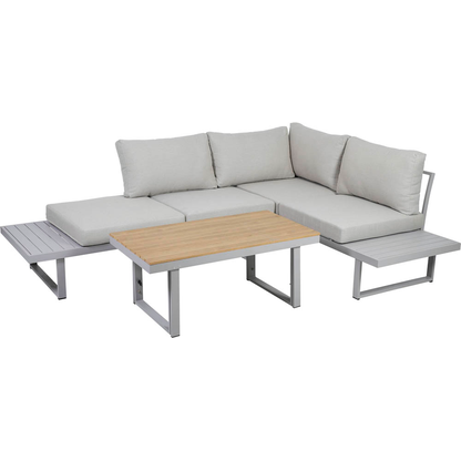 Artikelbild für greemotion Loungegruppe Aruba grau Kunststoff, Metall, 10-teilig, Artikelnummer 422941