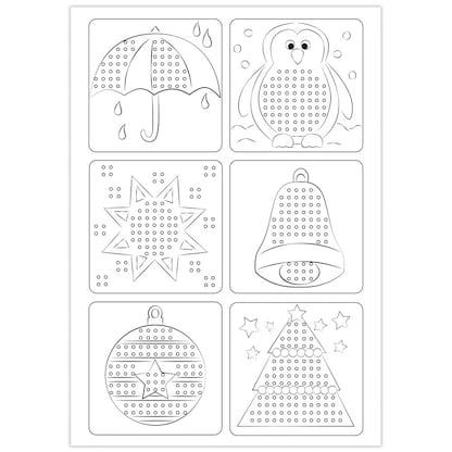 Artikelbild 4 für URSUS® Bastelset Kreuzstichvorlagen mehrfarbig, Artikelnummer 232669