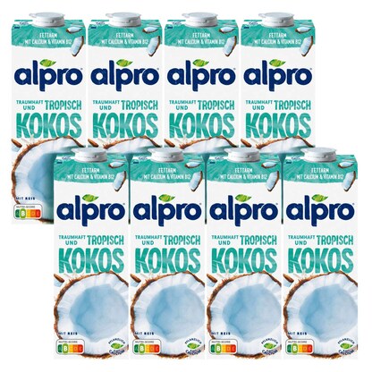 Artikelbild für alpro® ORIGINAL Kokosnussdrink 8x 1,0 l, Artikelnummer 873533
