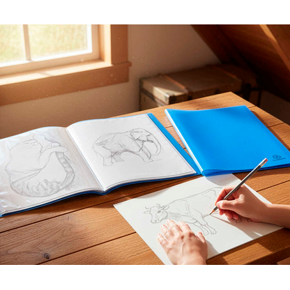 Artikelbild 13 für Exacompta Opak Sichtbuch DIN A4, 20 Hüllen hellblau, 1 St., Artikelnummer 681019