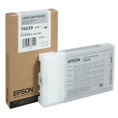 Artikelbild für EPSON T6039 light light schwarz Druckerpatrone, Artikelnummer 477265