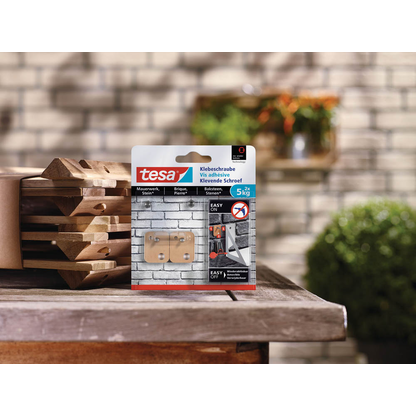 Artikelbild 2 für tesa Klebeschraube für max. 5,0 kg, 2,4 x 3,0 cm, 2 St., Artikelnummer 399042