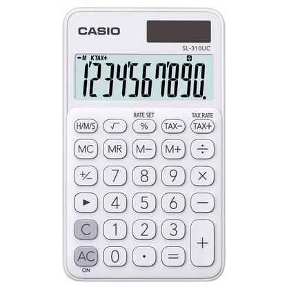 Artikelbild 5 für CASIO SL-310UC Taschenrechner weiß, Artikelnummer 445849