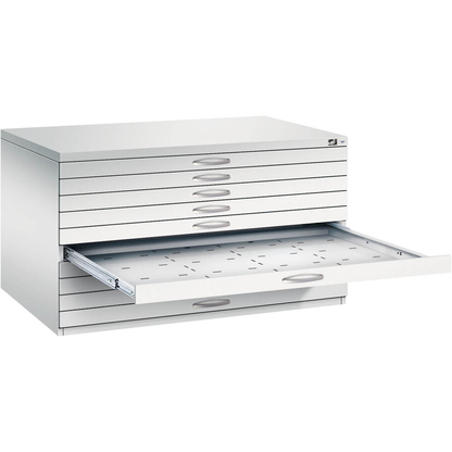 Artikelbild für CP 7200 Planschrank lichtgrau 10 Schubladen 135,0 x 96,0 x 76,0 cm, 1 St., Artikelnummer 682118