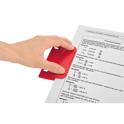 Artikelbild 3 für WEDO Taschenlocher rot, 1 St., Artikelnummer 315232