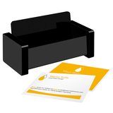 Artikelbild 1 für WEDO Visitenkartenhalter Black Office schwarz, Artikelnummer 456572