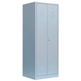 Artikelbild 1 für LÜLLMANN Spind lichtgrau 515420, 1 Schließfach 80,0 x 50,0 x 180,0 cm, Artikelnummer 185449