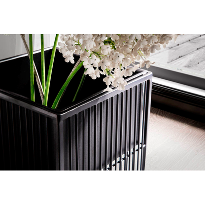 Artikelbild 5 für WOHNLING Pflanzenständer Metall schwarz quadratisch 25,0 / 20,0 x 50,0 / 40,0 cm, 2 St., Artikelnummer 208599