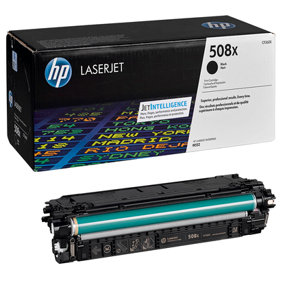 Artikelbild für AKTION: HP 508X (CF360X) schwarz Tonerkartusche, Artikelnummer 912297