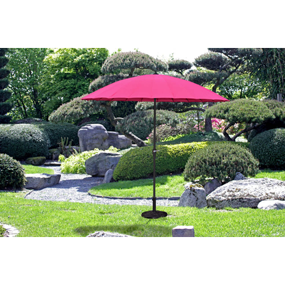 Artikelbild 2 für Garden Pleasure Sonnenschirm rund, pink Ø 260,0 cm, 1 St., Artikelnummer 480133