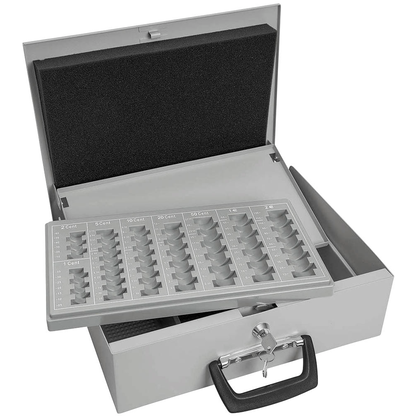 Artikelbild 2 für WEDO Geldkassette 150100837 Universa lichtgrau, Artikelnummer 584292