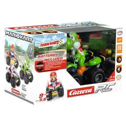 Artikelbild 4 für Carrera® Mario Kart™, Yoshi-Quad Ferngesteuertes Auto grün, Artikelnummer 422653