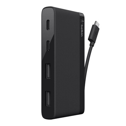 Artikelbild für belkin USB-Hub F4U090BTBLK 4-fach schwarz, Artikelnummer 887592
