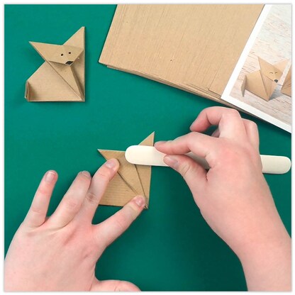 Artikelbild 4 für URSUS® Faltblätter Kraftpapier braun 100 St., Artikelnummer 232567