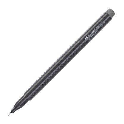 Artikelbild 2 für FABER-CASTELL Grip Fineliner grau 0,4 mm, 1 St., Artikelnummer 758689