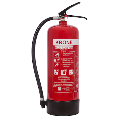 Artikelbild für KRONE Feuerlöscher Pulver 6,0 kg, Artikelnummer 404741
