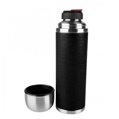 Artikelbild 2 für emsa Isolierflasche SENATOR Sleeve schwarz 1,0 l, 1 St., Artikelnummer 126567