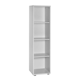 Artikelbild 1 für MÖBELPARTNER Aktenregal lichtgrau 39,3 x 39,5 x 152,8 cm, 1 St., Artikelnummer 215357