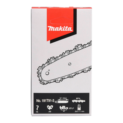 Artikelbild für makita 80TXL, 191T91-3 Sägekette 35,0 cm, 0,325 Zoll, 1,1 mm, Artikelnummer 495798