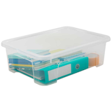 Artikelbild 1 für PAPERFLOW VIEW Aufbewahrungsbox 25,0 l transparent 55,0 x 39,0 x 16,8 cm, 1 St., Artikelnummer 735679